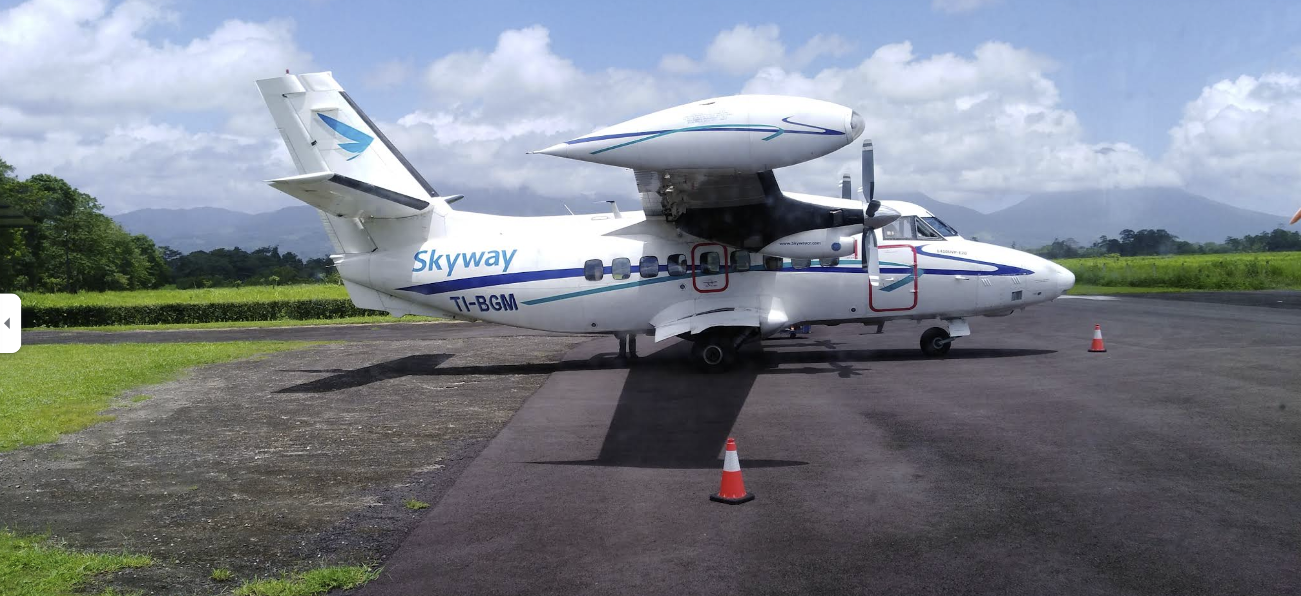 Arenal Airport Runway Layout